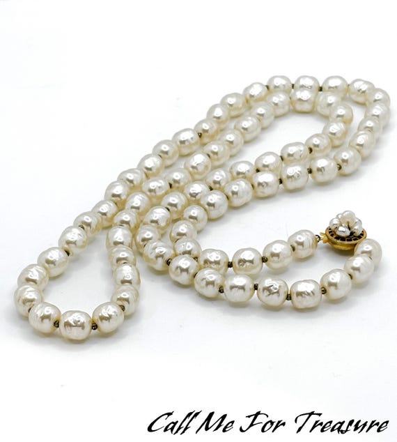 Miriam haskell 1950s necklace - Gem