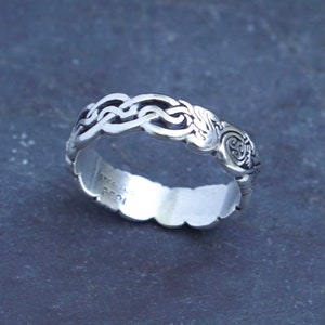 PEPI Sterling Silver Celtic Knot Ring Size 8.75