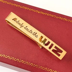 Solid 14K Gold Tie Clip / Men&#39;s Gold Accessories