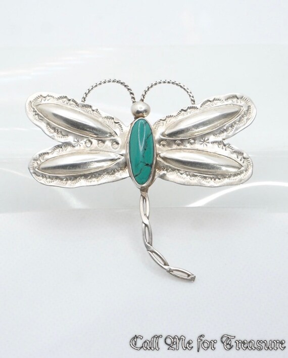 Colorful Vintage Native American Navajo Turquoise Gaspeite Sterling Silver Dragonfly Pin/pendant Colorful Vintage Native American Navajo Turquoise Gaspeite Sterling Silver Dragonfly Pin/pendant