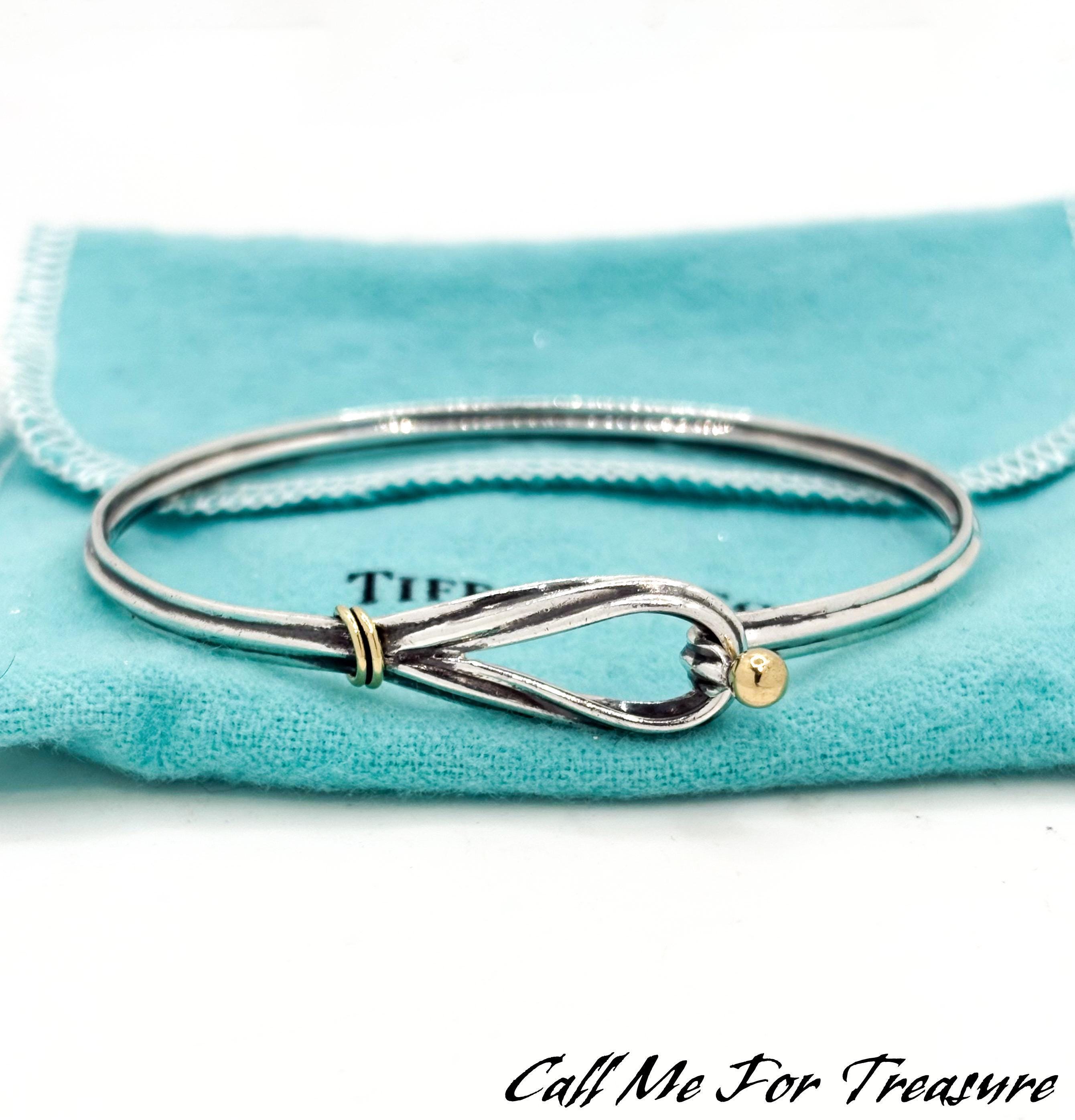 Tiffanys and Co Eye and Hook Bracelet - Etsy UK