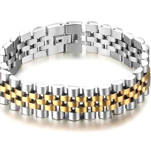 Men&#39;s Stainless Steel Presidential Jubilee Bracelet