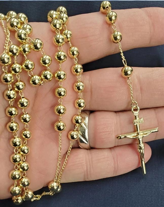 Rosario Necklace - Etsy