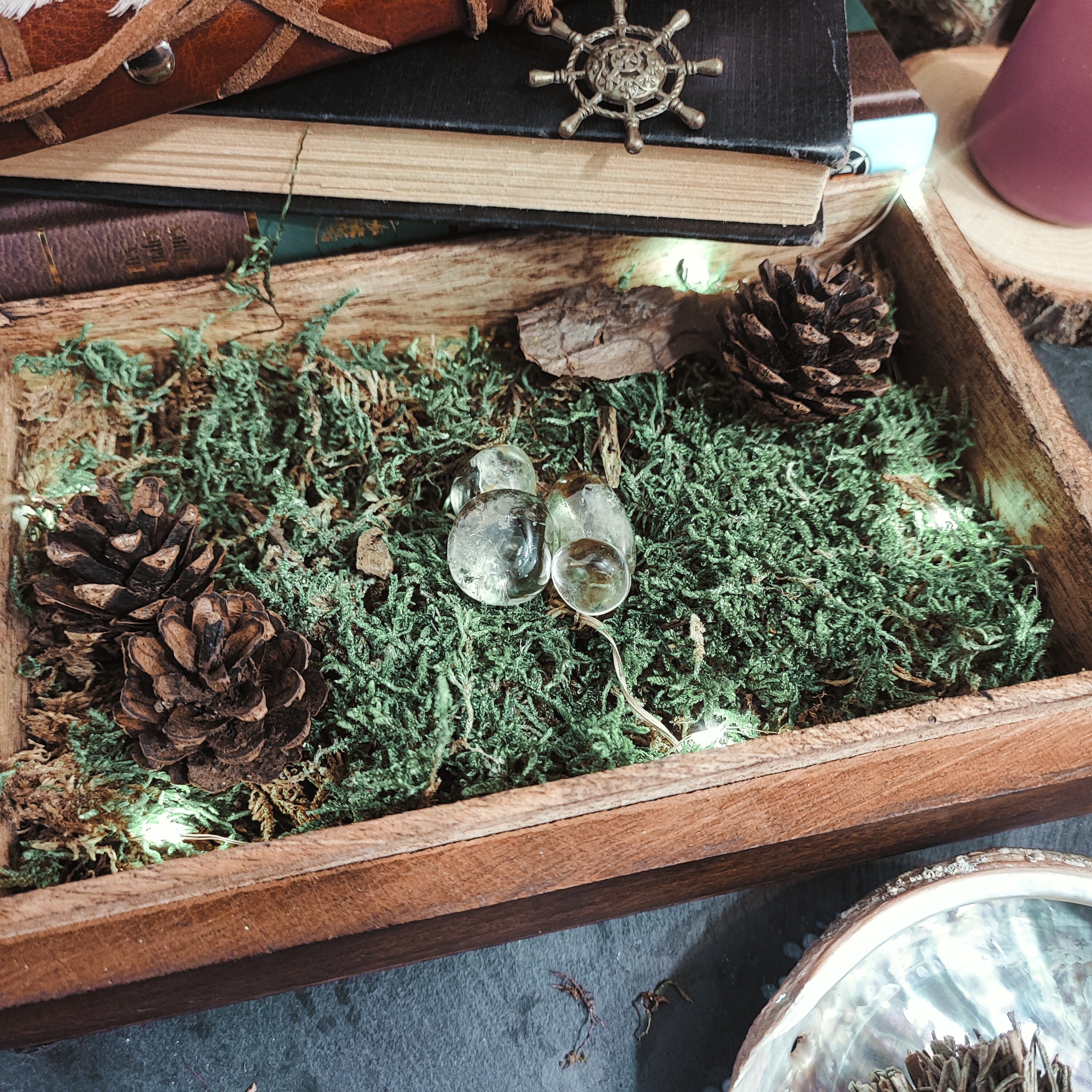 Pierre Roulée Polie Cristal de Citrine Naturelle Non Chauffée