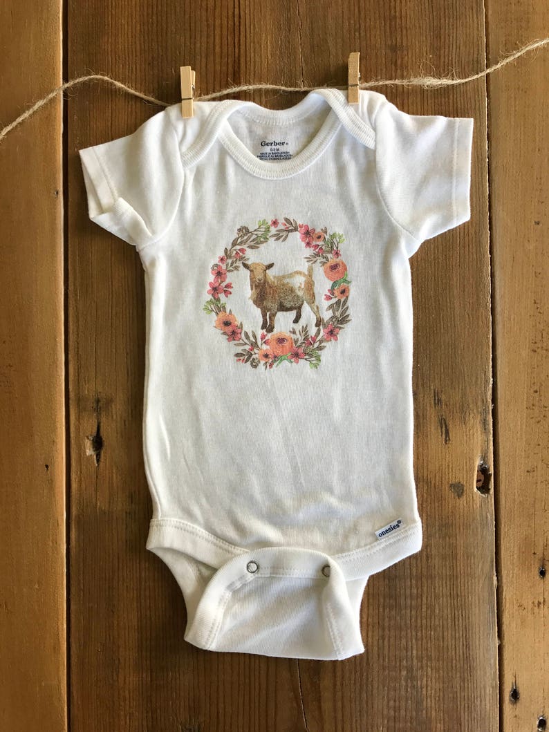 Barn Baby Farm Baby Clothes Farm Animals Baby Bodysuits Etsy