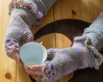 Pastel Fingerless Gloves