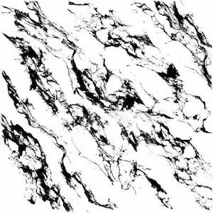 CARRARA MARBLE IOD - Diseños de orquídeas de hierro Sellos de decoración 30x30 cms Alimentos seguros
