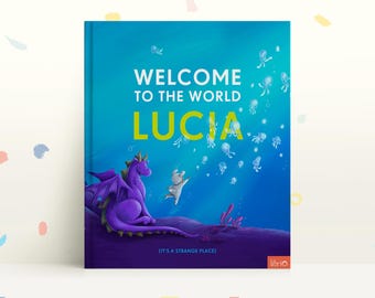 Personalized Baby Book: Welcome to the World - Gift for Newborns & New Parents