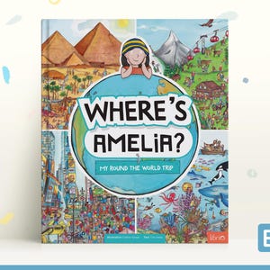 Personalized Search-And-Find Book: My World Trip - Customizable Gift for Kids