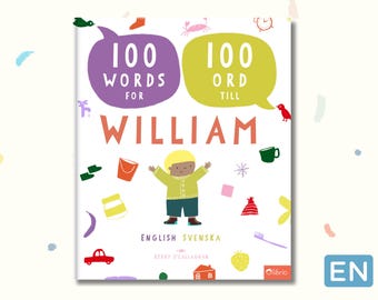 Bilingual Children's Book - Choose from 28 languages