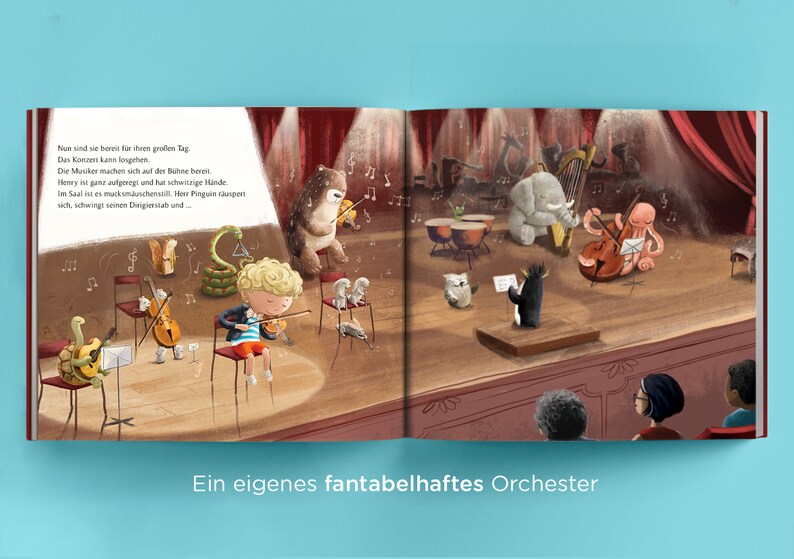Mein Fantabelhaftes Orchester Ein personalisiertes Buch über die Kraft der Musik und Fantasie image 8