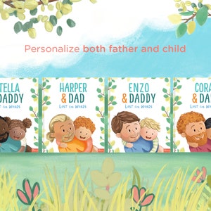 Lost for Words, a personalized book featuring father and child a perfect gift for dads afbeelding 7