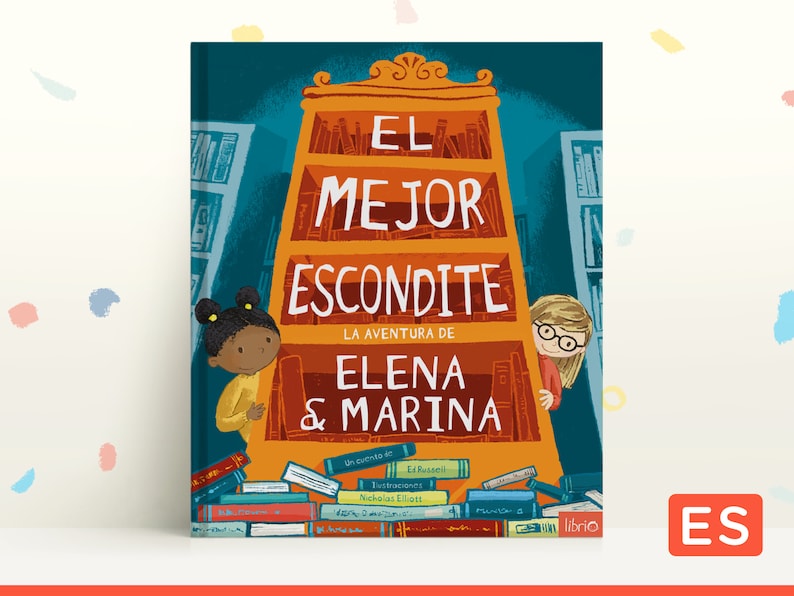 Libro Personalizado para Dos Niños – El Mejor Escondite | Nombres y Personajes Personalizados | Regalo para Hermanos y Amigos de 2–8 Años image 1