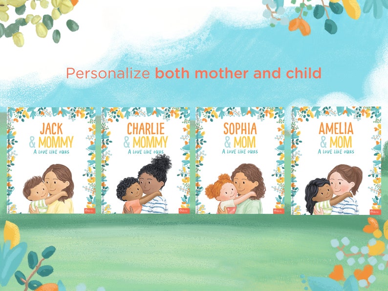 A Love Like Ours, a personalized book featuring mother and child a perfect gift for Moms image 7