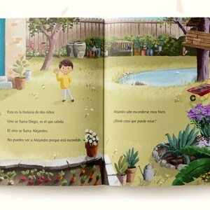 Libro Personalizado para Dos Niños – El Mejor Escondite | Nombres y Personajes Personalizados | Regalo para Hermanos y Amigos de 2–8 Años image 8