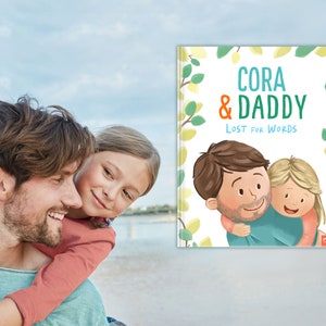 Lost for Words, a personalized book featuring father and child a perfect gift for dads afbeelding 5