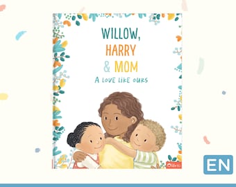 Personalized Mom Book with Two Kids: A Love Like Ours - Customized Gift for Birthdays