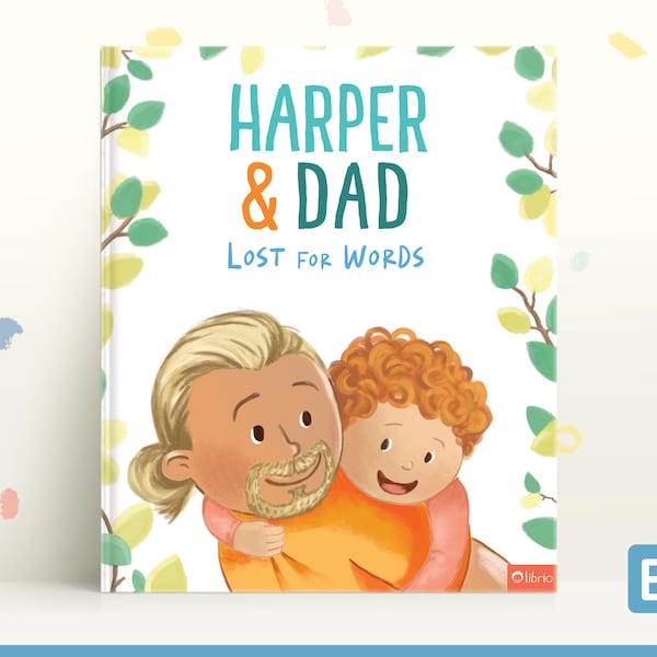 Personalized Dad Book: Lost for Words - Customized Gift for Father's Day or Birthday