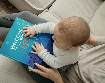A personalized gift for new parents: Welcome To the World’, For Children 0-3, Unique Gift for Newborn, New Parents, Christenings & Birthdays