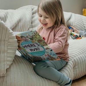 Personalized Search-And-Find 'World Trip’ Book, Gifts for Kids 2-7, Add your secret message, Unique Easter Gift, Birthday Present