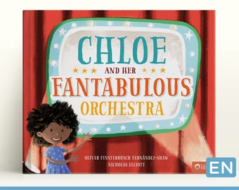 Personalized Music Book, Fantabulous Orchestra, Christmas Gift