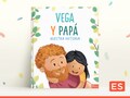 El regalo perfecto para los papás: Nuestra Historia, un libro personalizado en el que aparecen padre e hijo product logo