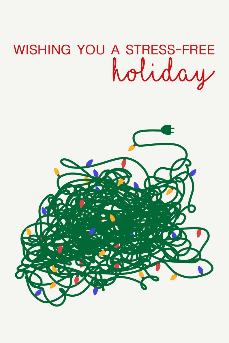 Christmas Card Printable Funny - Etsy