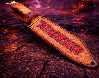 Winchester Bowie Knife Leather Sheath