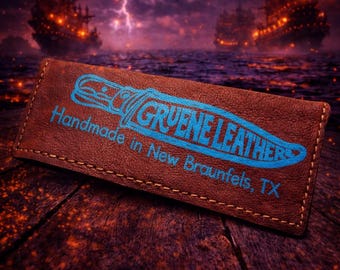 One-of-a-Kind Scrap Leather Bifold Wallet | Gruene Leather Special Edition Frankenwallet