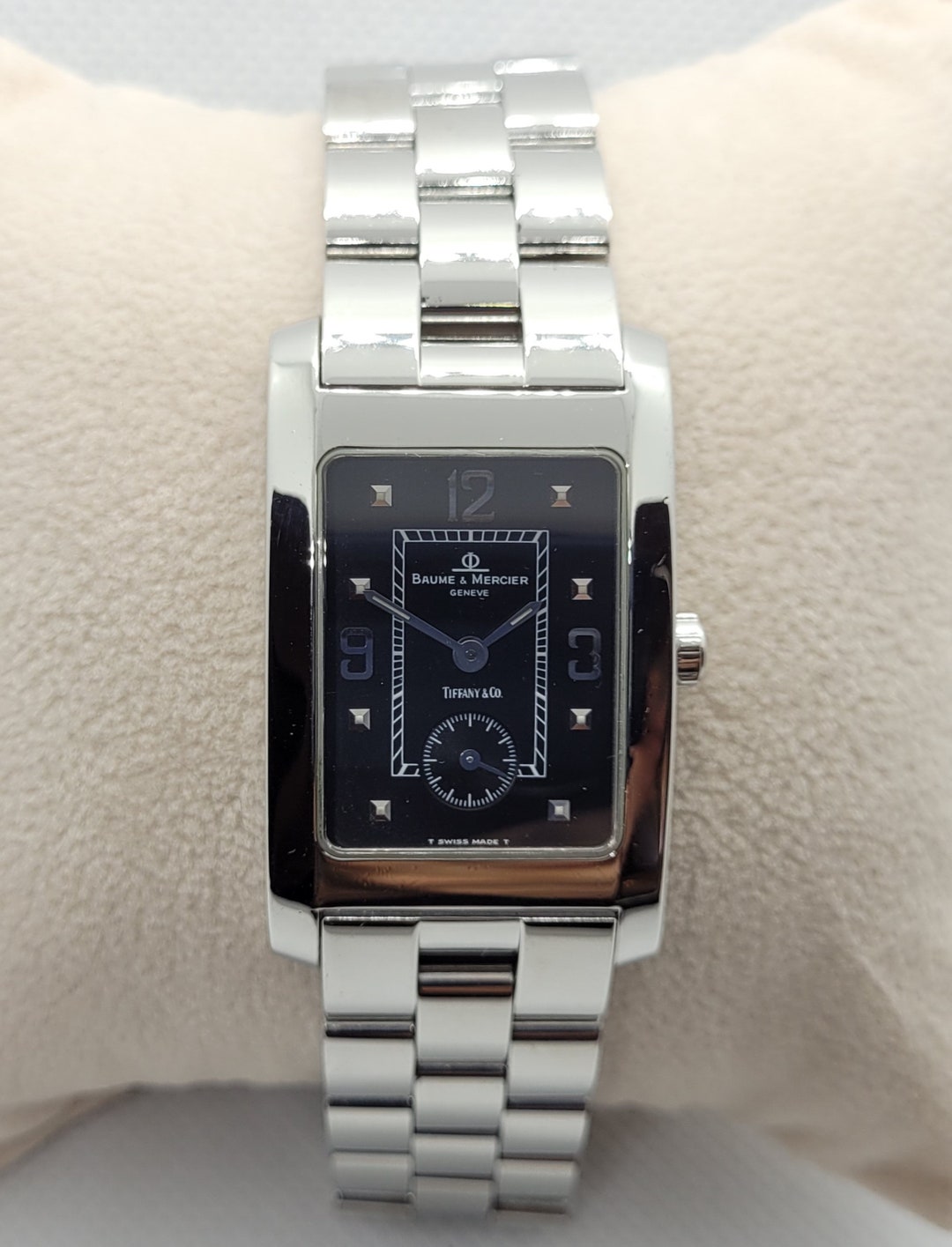 Baume&Mercier Tiffany&Co Hampton ハンプトン Baume Mercier Hampton Tank Watch, MV045063, Tiffany Co