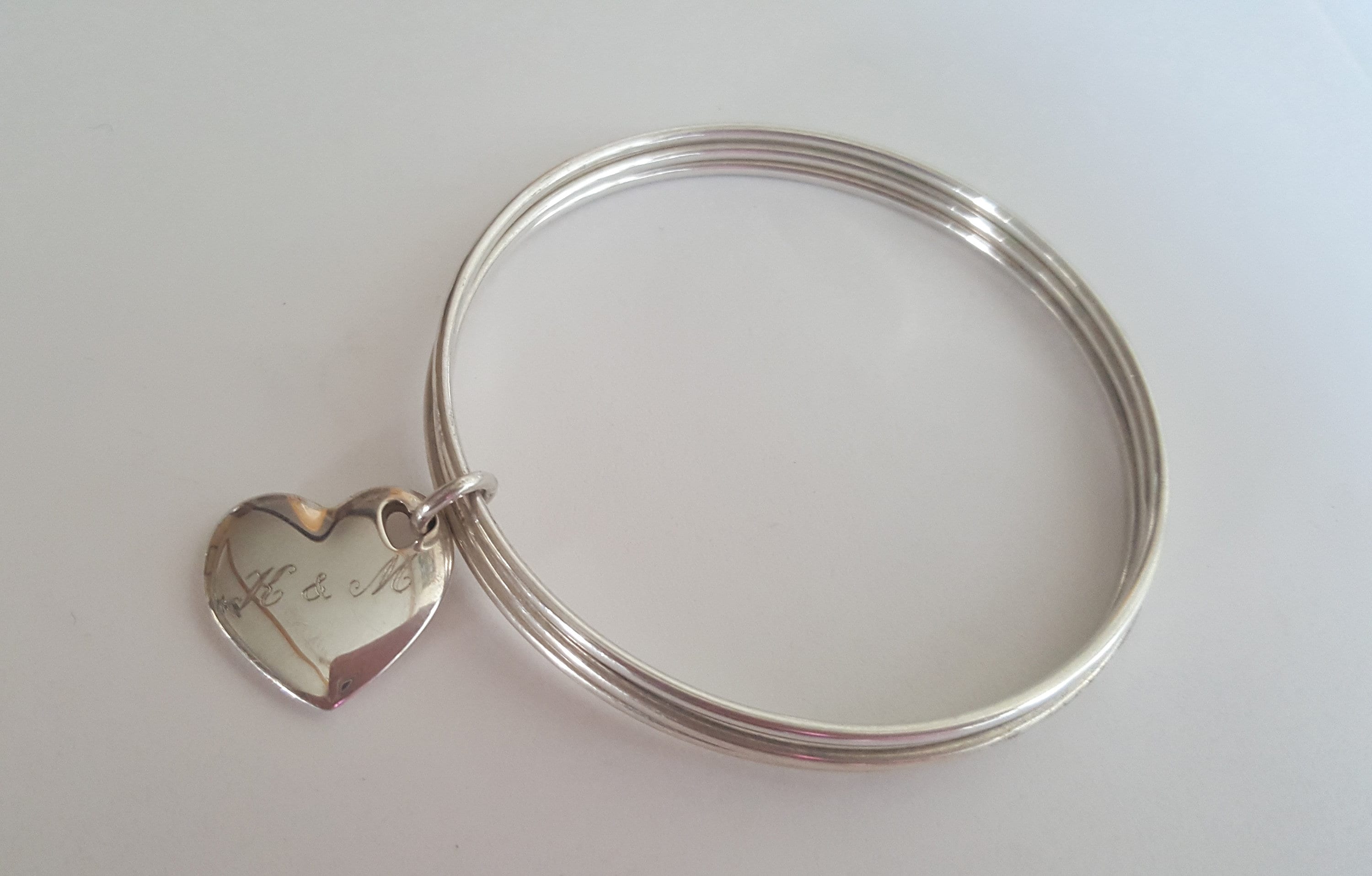 Authentic TIFFANY & CO Heart Tag Toggle Bracelet