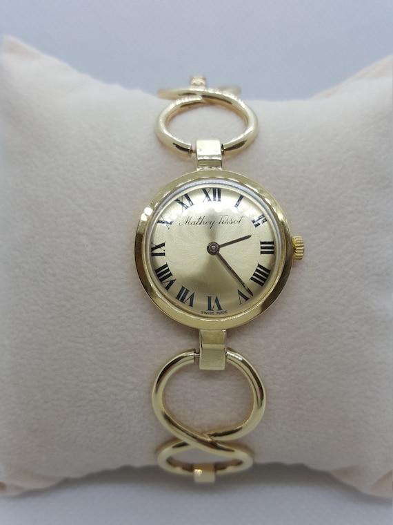 Ladies 18kt Yellow Gold Mathey-Tissot Watch, 18kt 