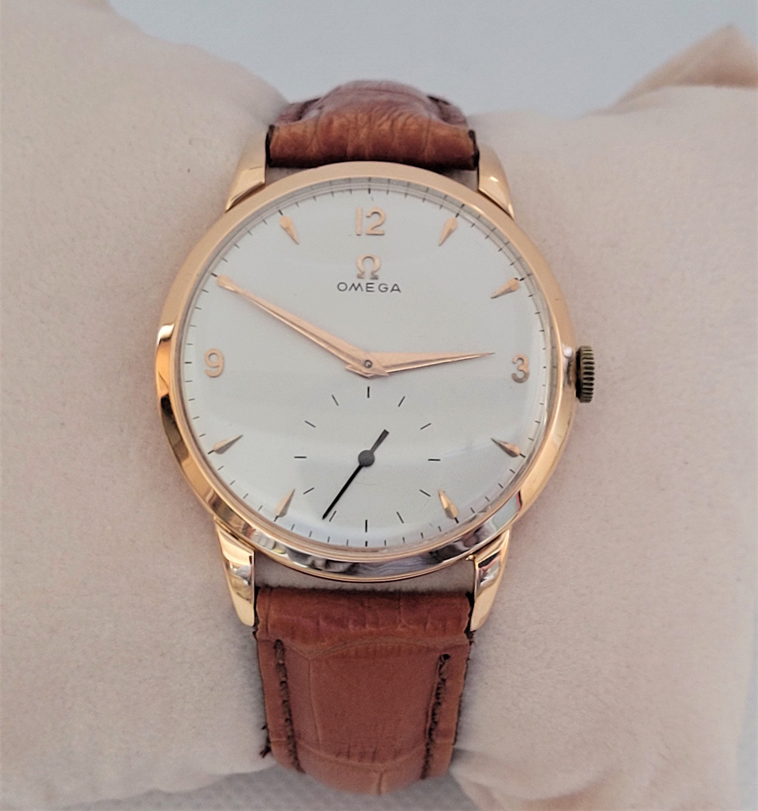 18kt Yellow Gold Omega Watch De Ville 
