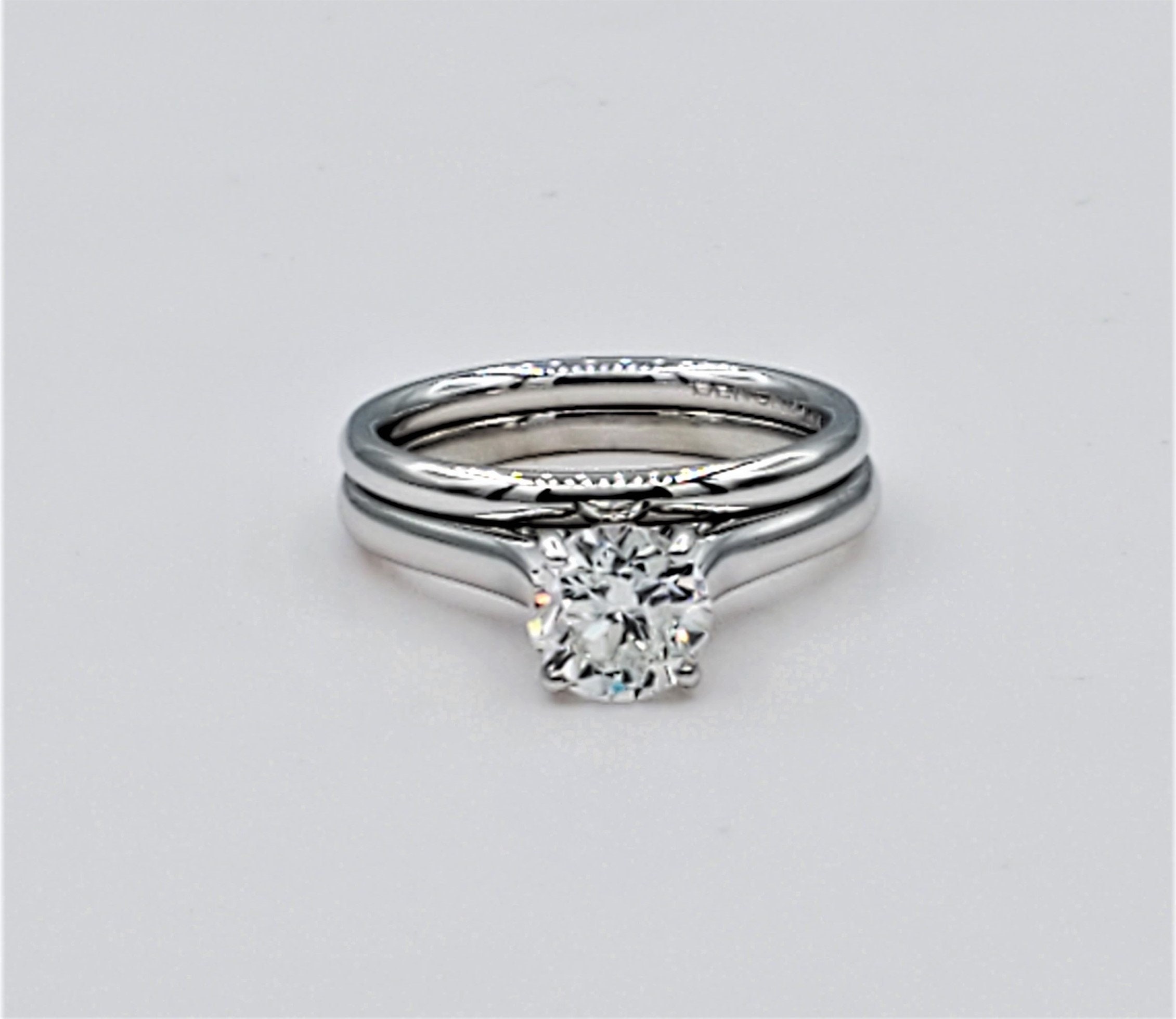14kt White Gold 1.03ct Natural Round Brilliant Diamond