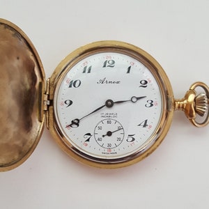 arnex quartz pocket watch