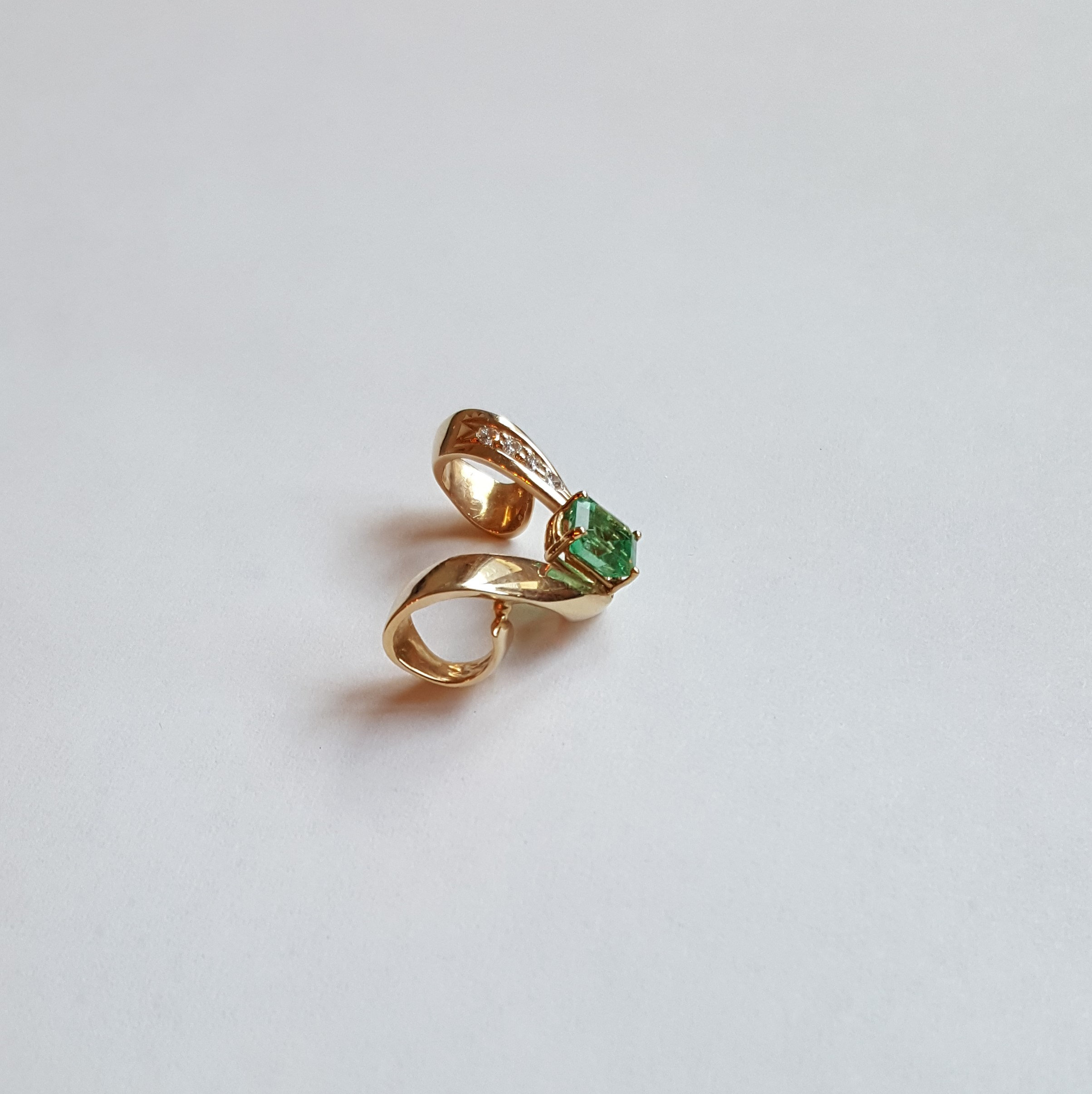 14kt Yellow Gold Omega Necklace Enhancer Vibrant Natural Etsy