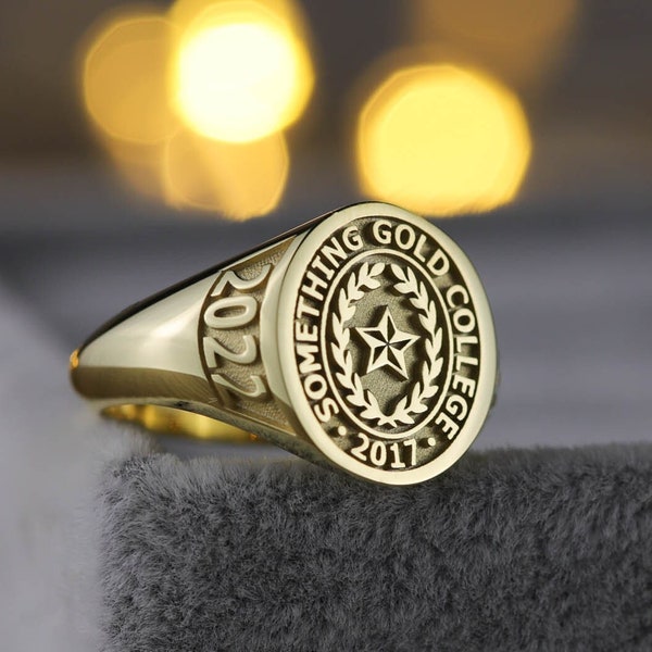 Custom Made Class Rings - Etsy