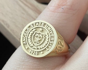 Gold Class Rings, Graduation Rings, Gold College Ring Gold Class Rings, Graduation Rings, Gold College Ring