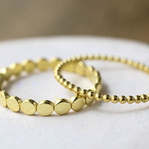 Gold Stackable Rings, Thin Gold Rings, Stackable Gold Rings, Simple Gold Rings, Dainty Gold Rings, Gold Ring Set, Stackable Ring Set, Rings