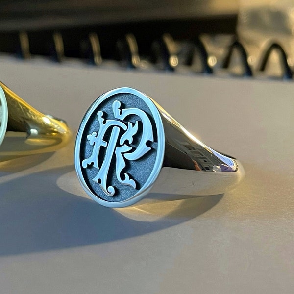 Custom Signet Ring, Engraved Signet Ring, Mens Silver Signet Ring, Personalized Signet Ring, Mens Signet Ring, Personalised Signet Ring
