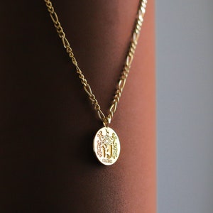 Gold pendant etsy sale