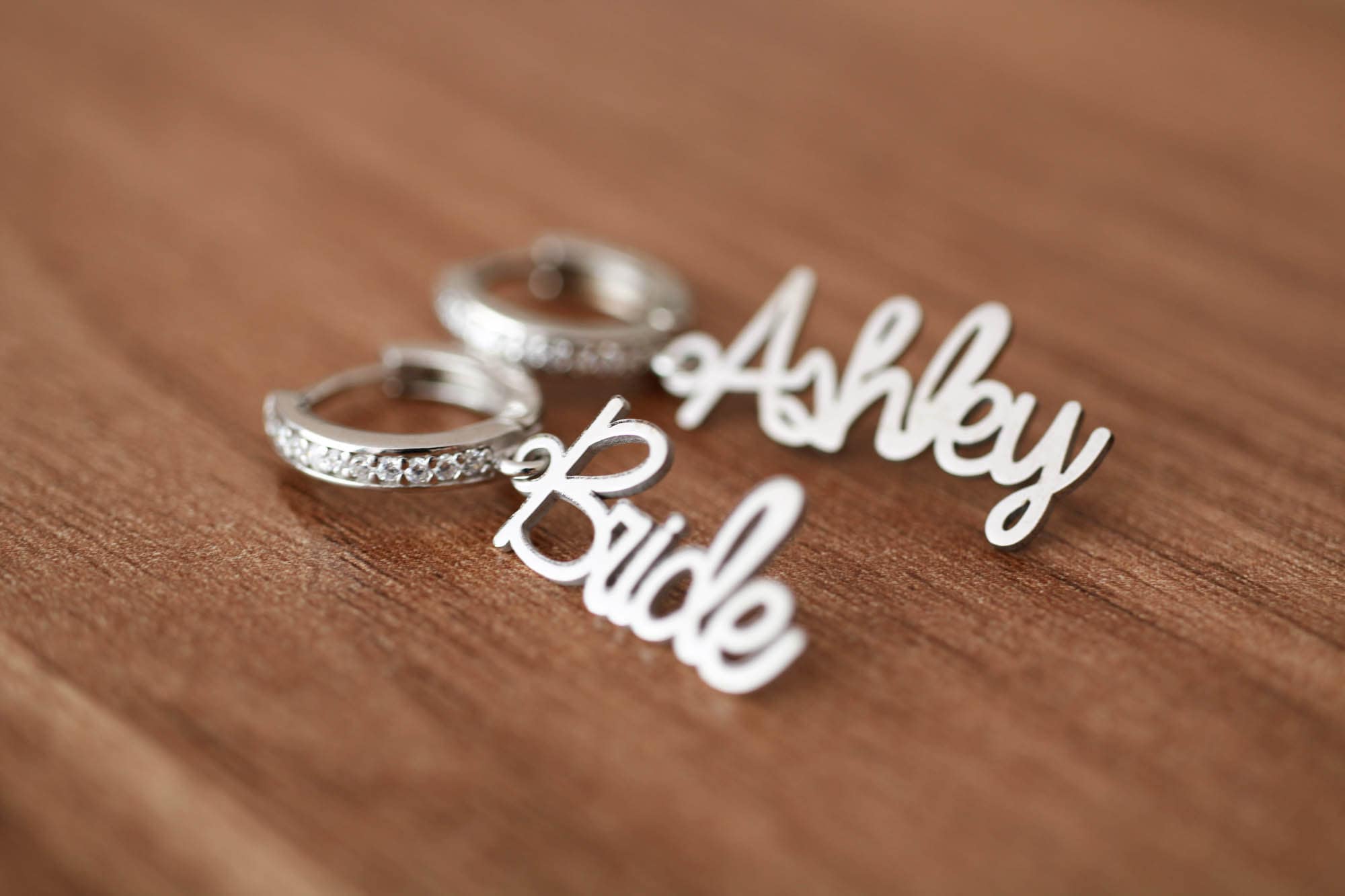 Gold Name Earrings Earrings Name Earrings Name Plate Etsy Singapore