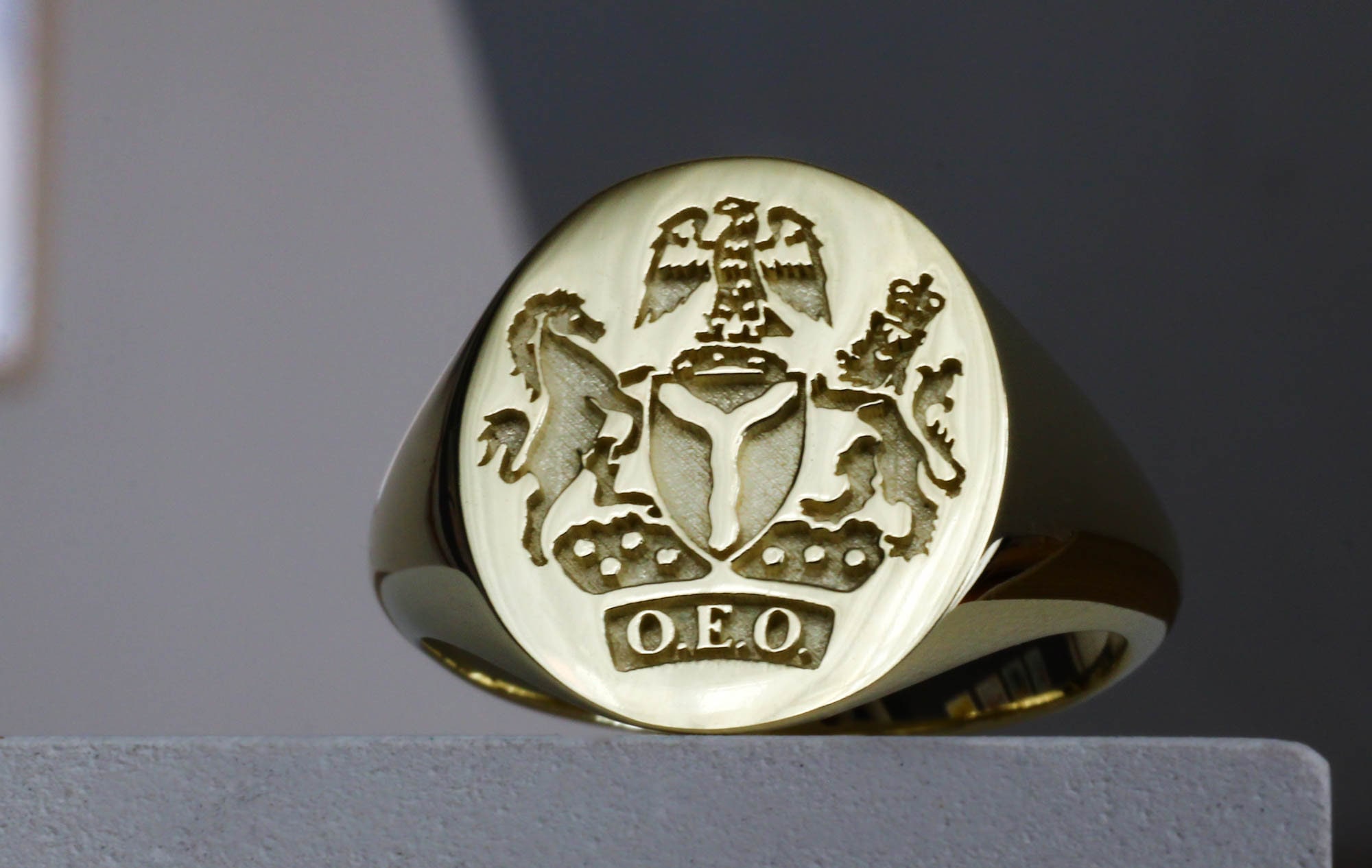 Mens Gold Custom Rings Mens Gold Rings Etsy UK