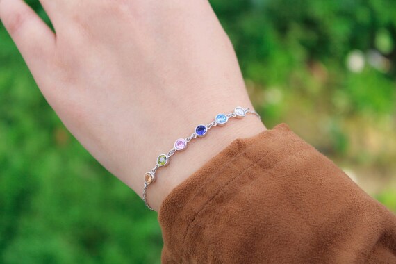 Birthstones Birthstone Bracelets Mom 