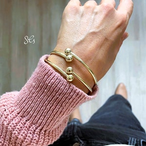 Gold Torque Bangles, Solid Gold Torque Bangle, Solid Gold Bangles, Gold Thick Bangles, Gold West Indian Bangles, Solid Gold Bangle Bracelet