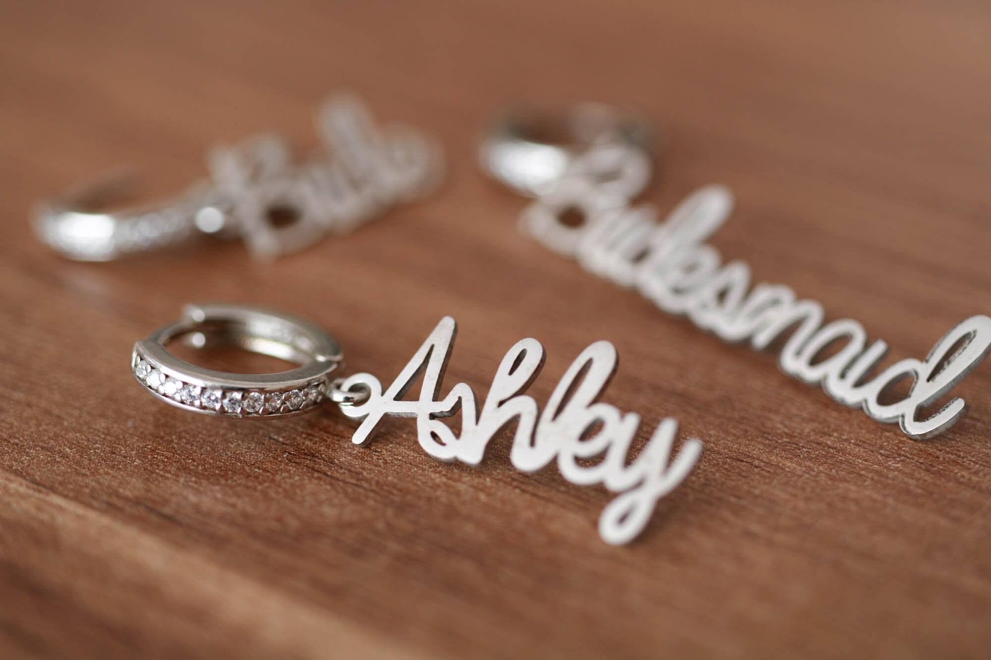 Gold Name Earrings Earrings Name Earrings Name Plate Etsy Singapore