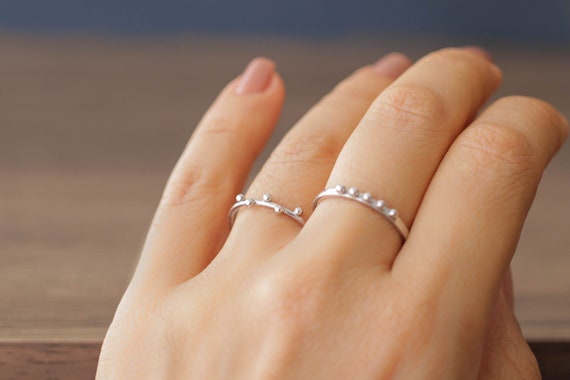 White gold 2024 everyday rings