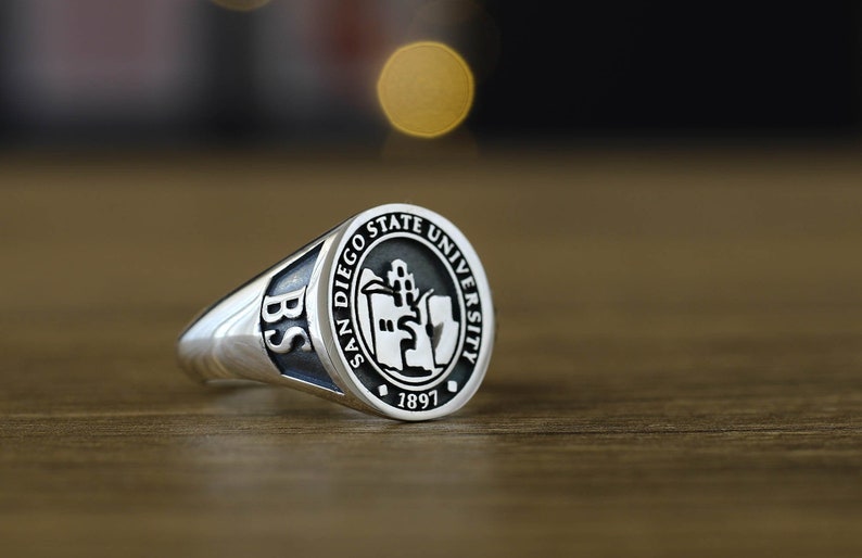 Class Rings College Graduation Rings Graduation Rings Etsy