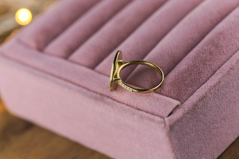 Solid Gold Diamond College Class Rings Women's Class - Etsy