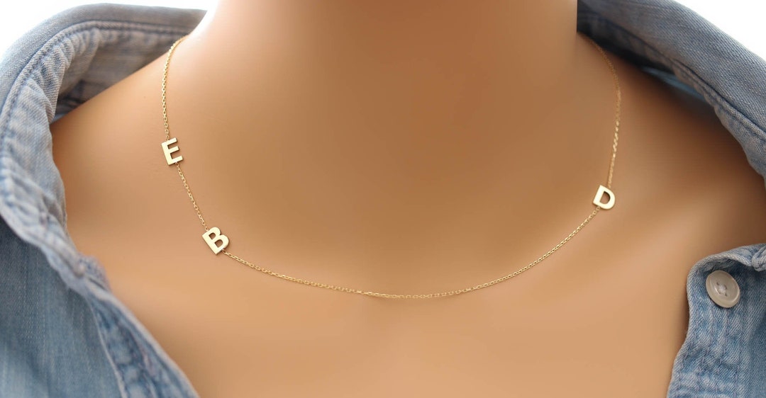 Sideways 2024 initial pendant